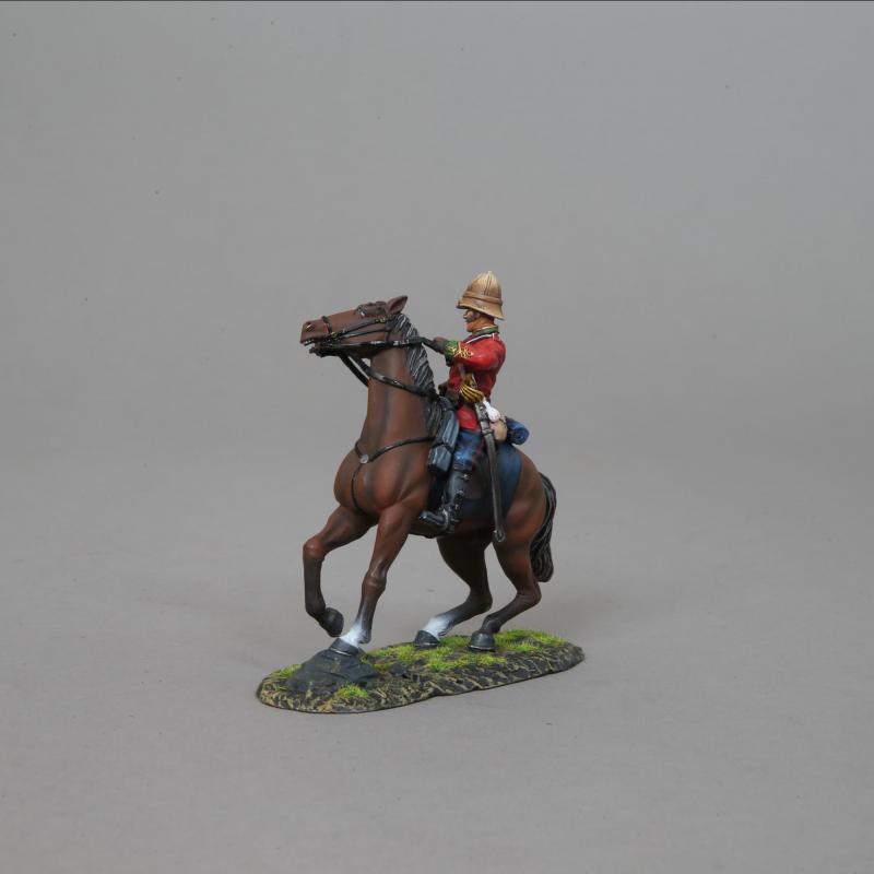 Mounted British Officer Firing His Pistol, The Scramble for Africa--single mounted figure--LAST TWO!! #3