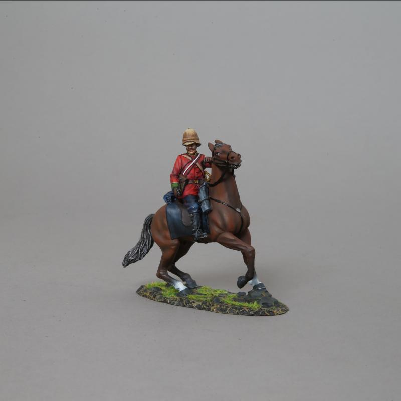 Mounted British Officer Firing His Pistol, The Scramble for Africa--single mounted figure--LAST TWO!! #4