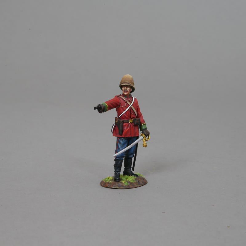 Dismounted British Officer with Sword Firing Pistol, The Scramble for Africa--single figure--LAST ONE!! #1