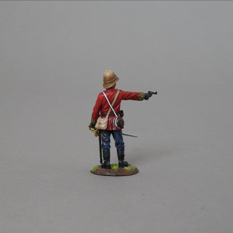 Dismounted British Officer with Sword Firing Pistol, The Scramble for Africa--single figure--LAST ONE!! #3