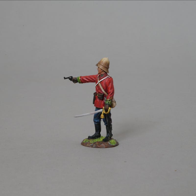 Dismounted British Officer with Sword Firing Pistol, The Scramble for Africa--single figure--LAST ONE!! #4