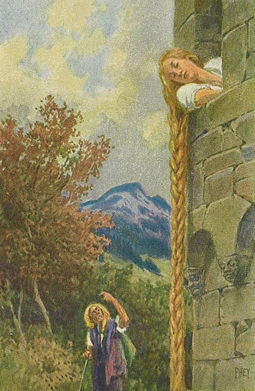 Rapunzel (All Grown Up), Myths, Legends, and Biblical--single seated female figure on rock--TWO IN STOCK. #5