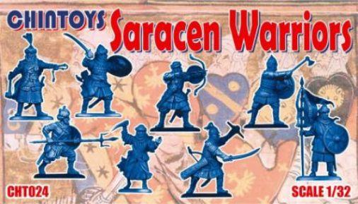 Saracen Warriors--eight figures in eight poses--THREE IN STOCK. #1