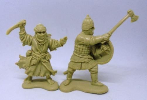 Saracen Warriors--eight figures in eight poses--THREE IN STOCK. #5