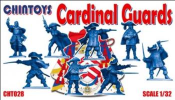 The Cardinal and his Guards--8 figures in 8 poses (Blue plastic)--AWAITING RESTOCK. The Cardinal and his Guards--8 figures in 8 poses (Blue plastic)--AWAITING RESTOCK. #45946