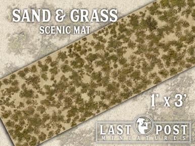 Sand & Grass Scenic Mat (1'x3') #1