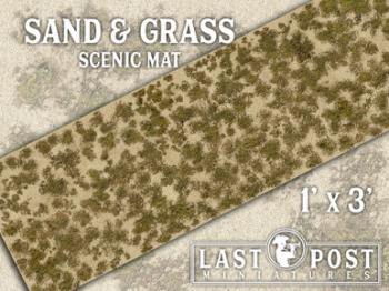Image of Sand & Grass Scenic Mat (1'x3') -- AWAITING RESTOCK!