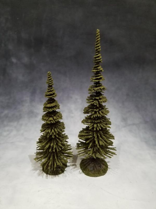 Fir Trees (2 pack)--approx. 180mm and 230mm tall #1