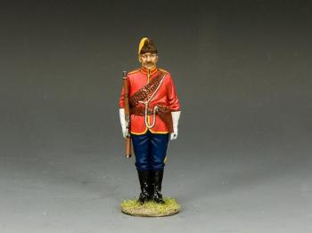 Image of Mountie At Attention--single figure