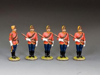 Image of Mounties At Ease (5 figure set)--five figures--(NWMP004 + 4xNWMP002)