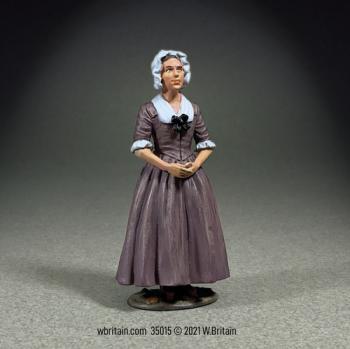 Image of Miss Judith, 18th Century Gentlewoman, 1770's--single figure