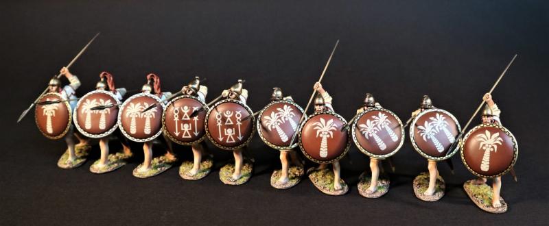 Ten Libyan Infantry, The Carthaginians, Armies and Enemies of Ancient Rome--ten figures #1