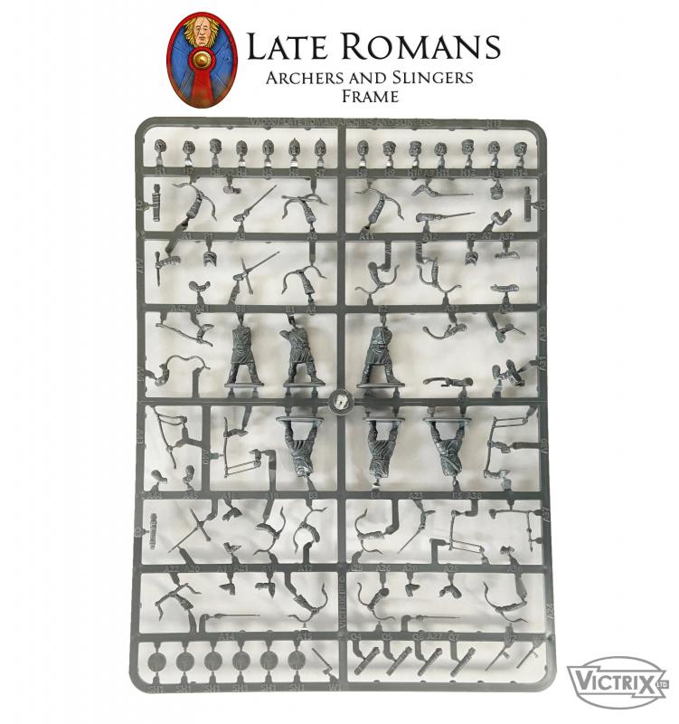 28mm Late Roman Archers and Slingers--makes 36 figures #3