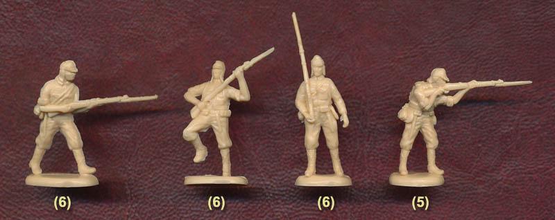 WWII Japanese Infantry--fifty figures in twelve poses--RETIRED--LAST ONE!! #2