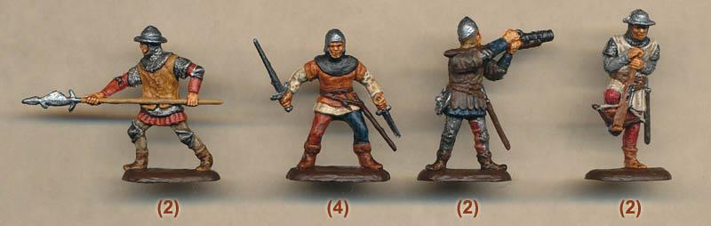 English Foot Soldiers--47 figures in 16 poses--RETIRED--LAST THREE!! #4