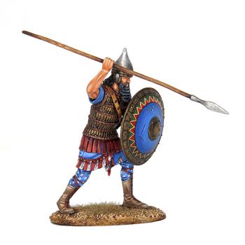 Ancient Assyrian with Raised Spear--single figure--AWAITING RESTOCK. Ancient Assyrian with Raised Spear--single figure--AWAITING RESTOCK. #47231