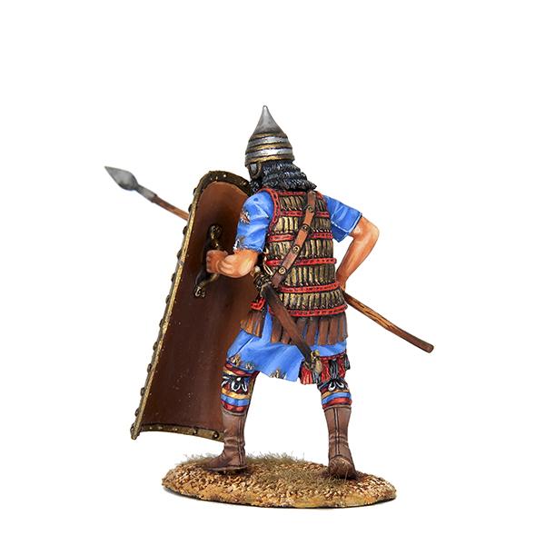 Ancient Assyrian Defending with Spear--single figure #3