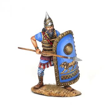 Ancient Assyrian Attacking with Spear--single figure--AWATING RESTOCK. Ancient Assyrian Attacking with Spear--single figure--AWATING RESTOCK. #47235