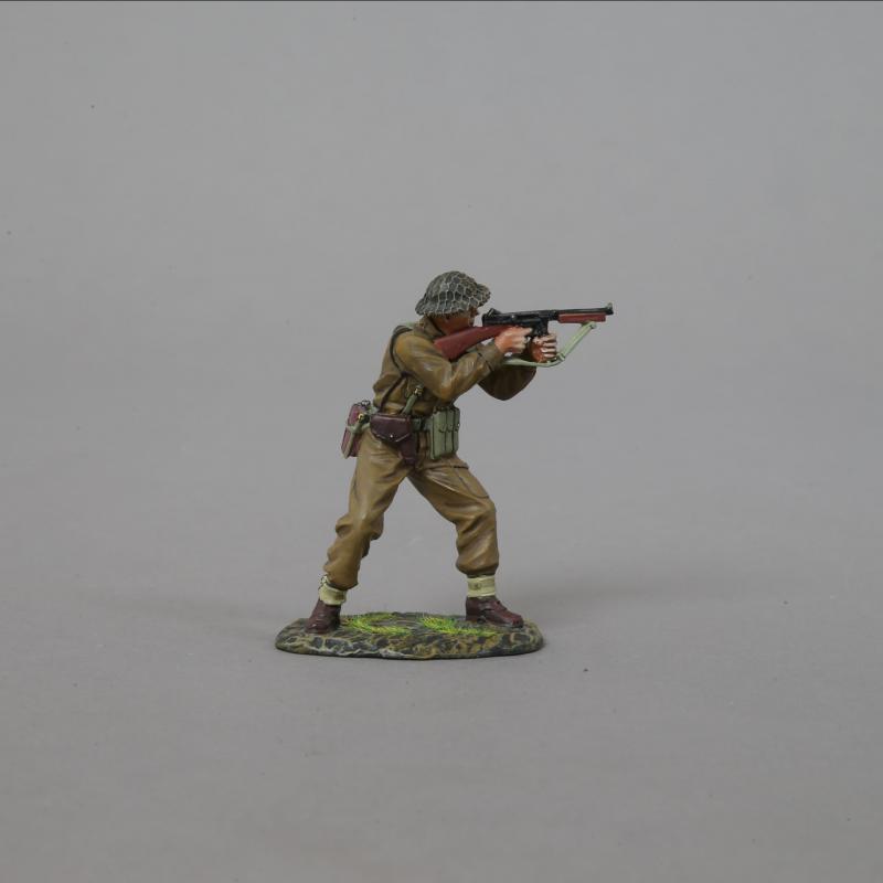 Aussie Soldier Standing Firing a Thompson MG (helmeted)--single figure--RETIRED--LAST FOUR! #2