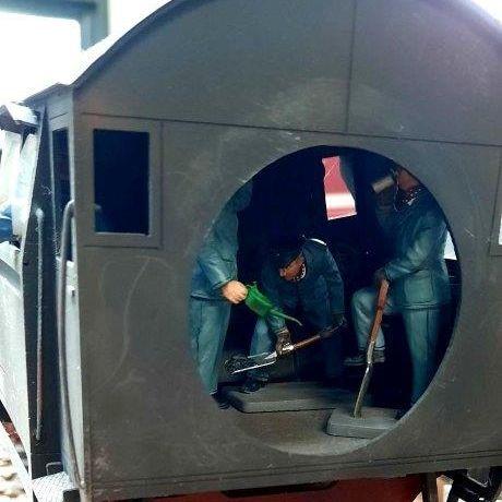 Train Crewman with Oil Can--single figure--RETIRED--LAST THREE!! #3