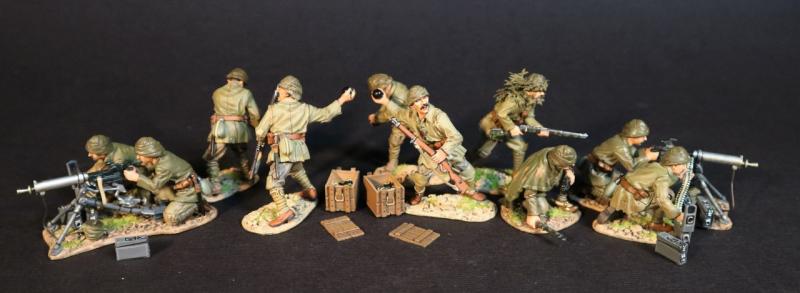 Turkish Soldiers, The Gallipoli Campaign 1915, The Great War, 1914-1918--ten figures on eight bases and accessories #1