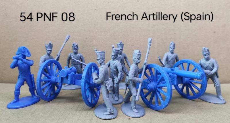 Peninsular War -French Garrison Artillery (Spain) -2 Guns and crews #1