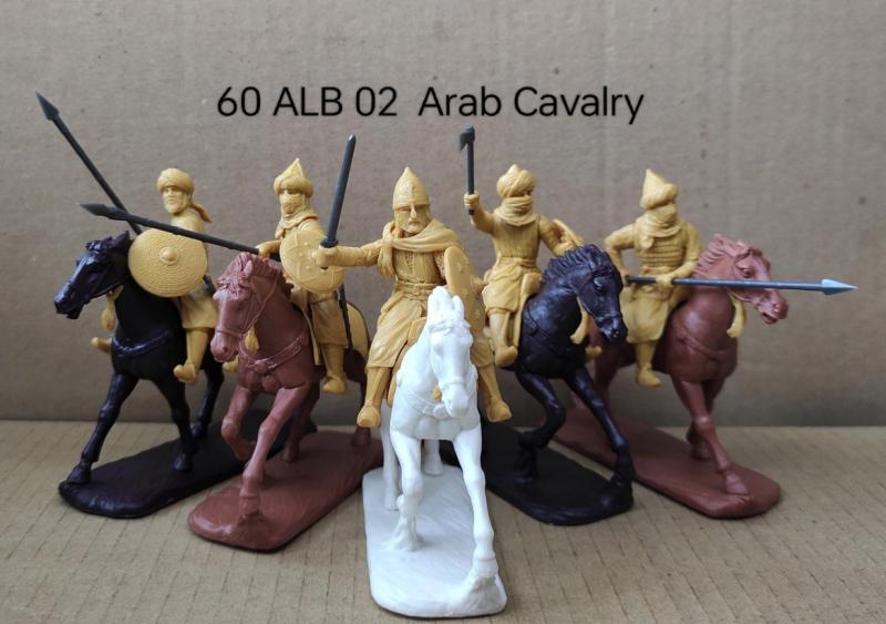 Saracen or Islamic Arab Cavalry (Medieval)--Makes 5 Mounted figures #1