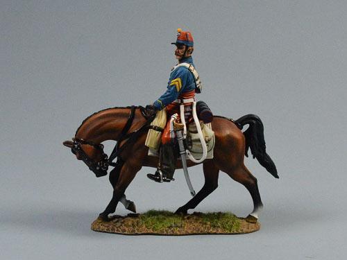Chasseurs d'Afrique Officer--single mounted figure #1