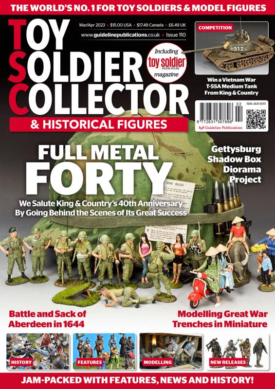 Toy Soldier Collector & Historical Figures Magazine #110 March/April 2023 #1