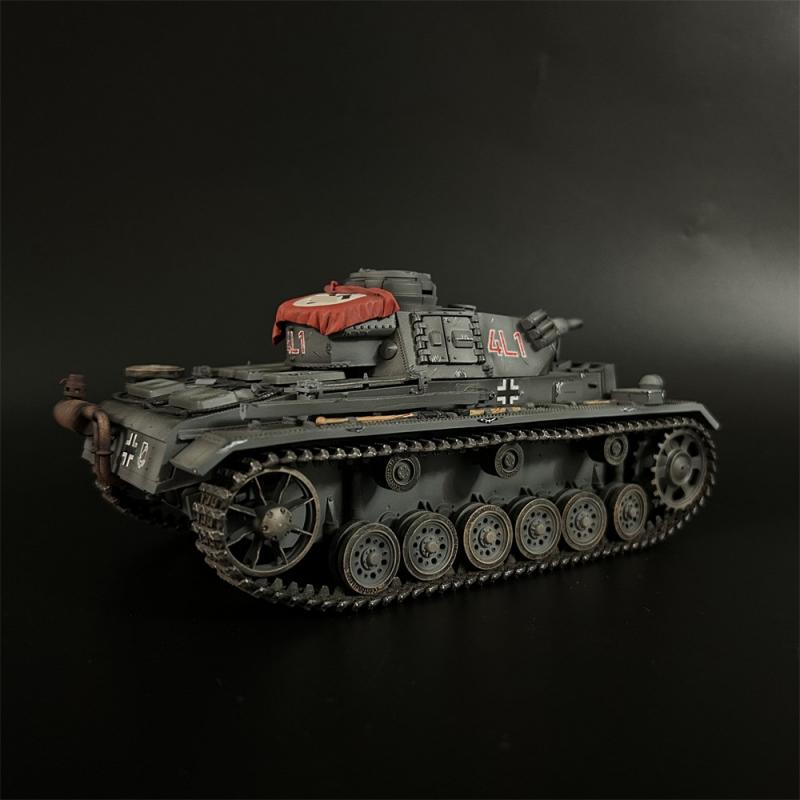 German Grey Panzer III Ausf N of Div “LSSAH” #4