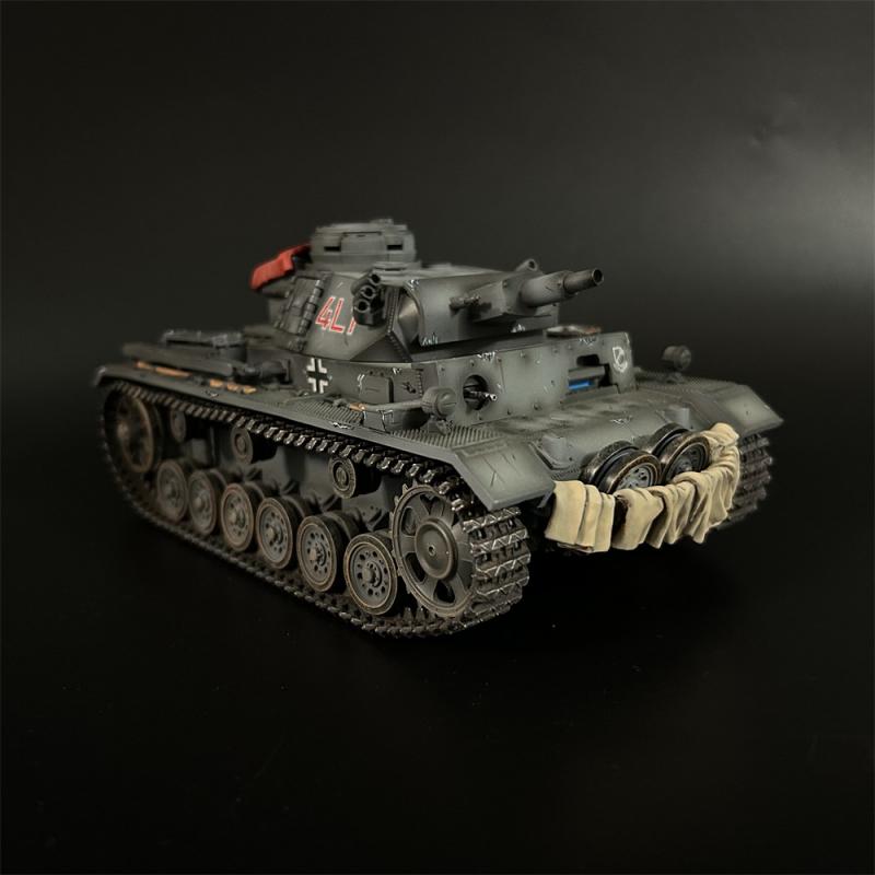 German Grey Panzer III Ausf N of Div “LSSAH” #8