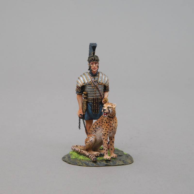 Praetorian Sentry with Cheetah, The Glory That Was Rome!--figure and cheetah on single base--RETIRED -- LAST FOUR! #2