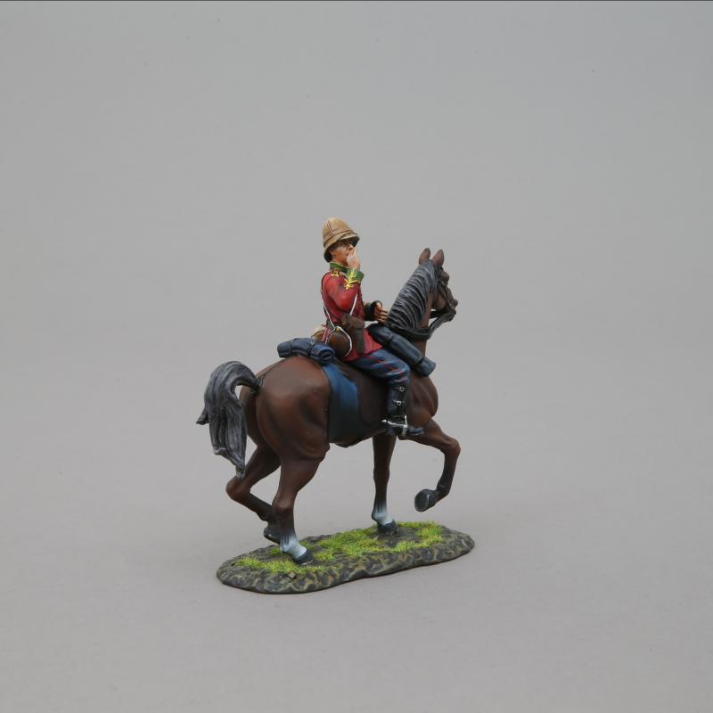 Shouting British Officer, The Scramble for Africa--single mounted figure--RETIRED--LAST ONE!! #4