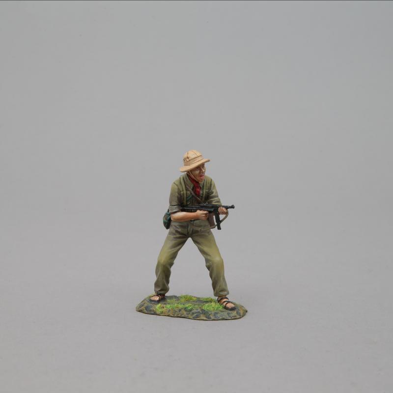Viet Minh Fighter with Mat 49 SMG--single figure--RETIRED--LAST THREE!! #1