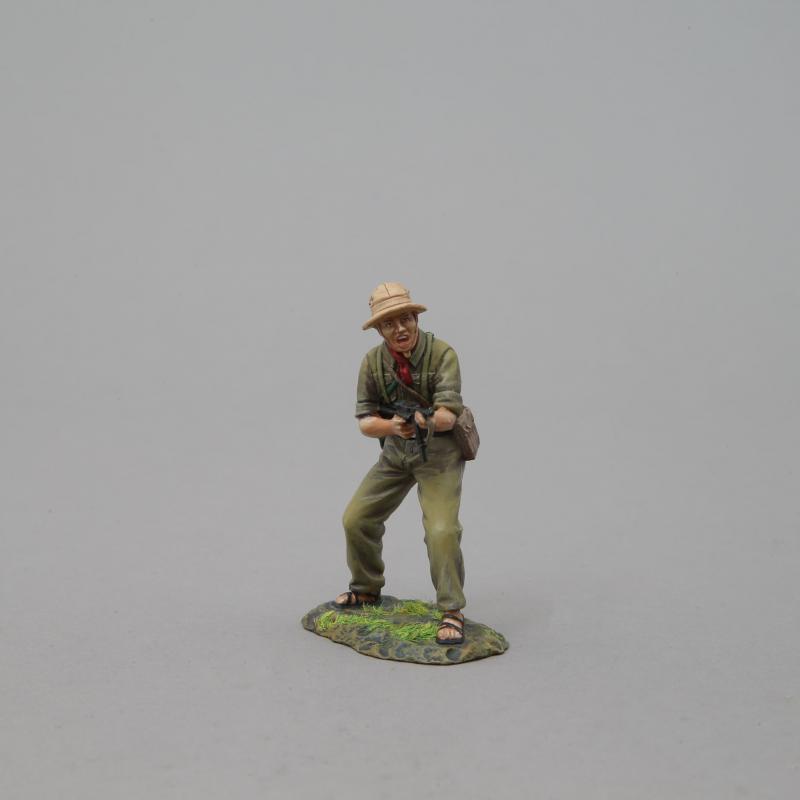 Viet Minh Fighter with Mat 49 SMG--single figure--RETIRED--LAST THREE!! #2