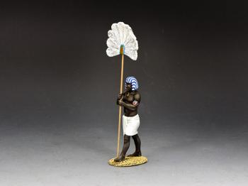 Image of The Pharaoh’s Fan Bearer--single figure with two-handed fan