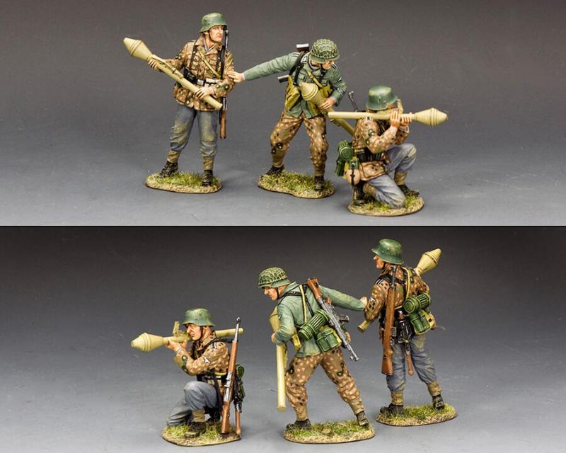The Panzerfaust Team--three 12th SS Hitlerjugend figures #2