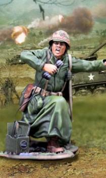G.I. Korea Radio Officer--single figure G.I. Korea Radio Officer--single figure #47455