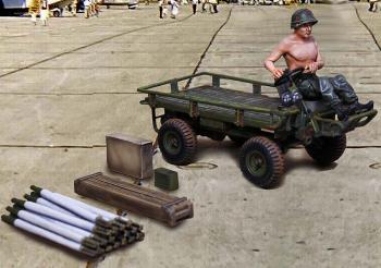 COBRA M274 Mule--vehicle with driver figure and ammo COBRA M274 Mule--vehicle with driver figure and ammo #47473
