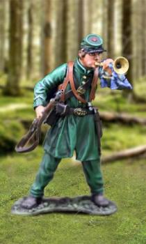 Image of Berdans Bugler--single figure--ONE IN STOCK.