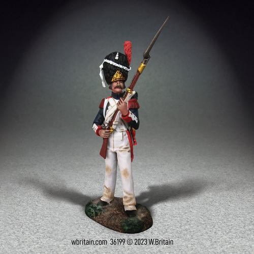 French Imperial Guard Standing Defending, No.2--single figure #1