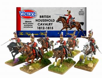 28mm British Household Cavalry--makes twelve figures 28mm British Household Cavalry--makes twelve figures #47568