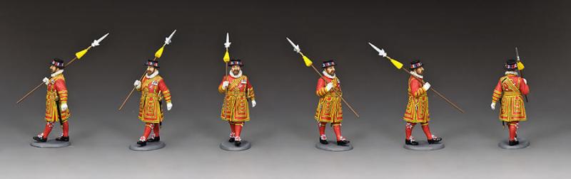 Yeoman of The Guard with Partisan (Marching)--single figure #2