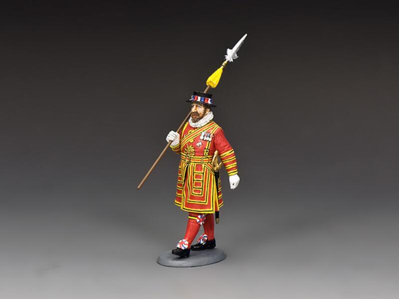 Yeoman of The Guard with Partisan (Marching)--single figure #1