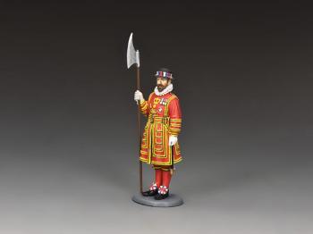 Image of Yeoman of The Guard with Long Axe--single figure