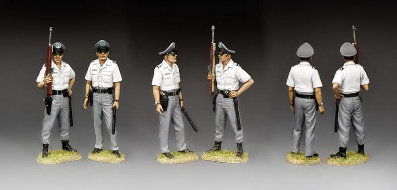 South Vietnamese National Police, “The White Mice”--two Vietnam-era figures #2