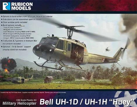 1/56 scale Bell UH-1D/UH-1H "Huey" #1