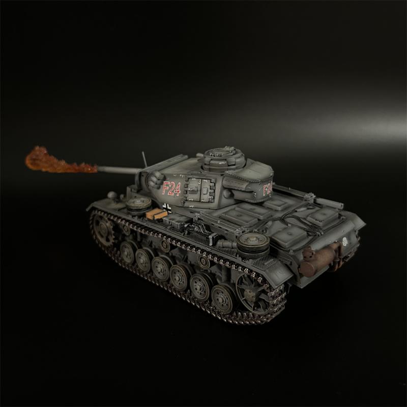 German Grey Panzer III Ausf N of Div “Totenkopf” #4