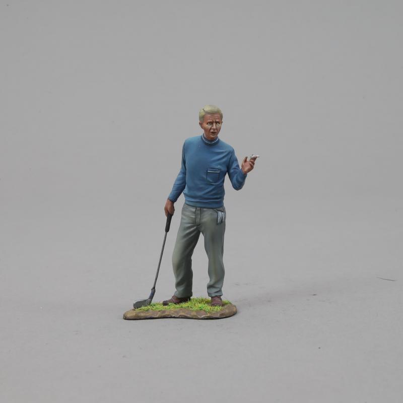 Golfer #3--single movie star figure smoking #1