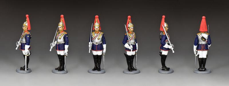 Standing Blues And Royals Trooper--single figure #2